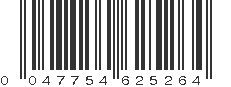 UPC 047754625264