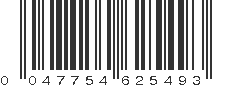 UPC 047754625493