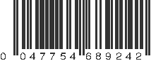 UPC 047754689242