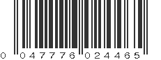 UPC 047776024465