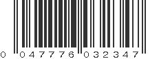 UPC 047776032347