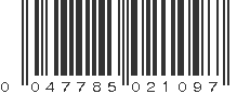 UPC 047785021097