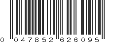 UPC 047852626095