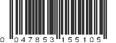 UPC 047853155105