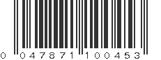 UPC 047871100453