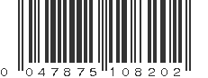 UPC 047875108202