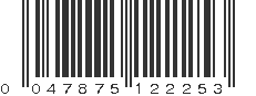 UPC 047875122253