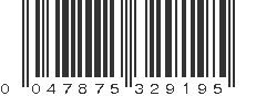 UPC 047875329195