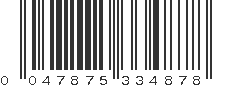 UPC 047875334878