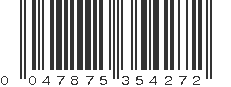 UPC 047875354272