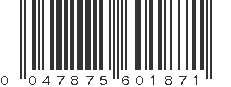 UPC 047875601871