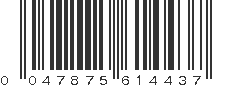 UPC 047875614437