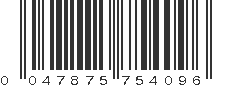 UPC 047875754096