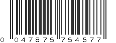 UPC 047875754577