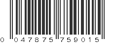 UPC 047875759015