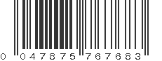 UPC 047875767683