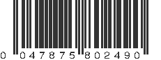 UPC 047875802490