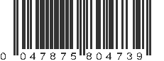 UPC 047875804739