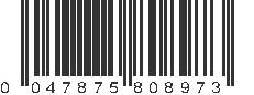 UPC 047875808973