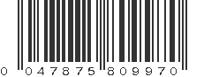 UPC 047875809970