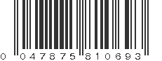 UPC 047875810693