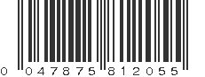 UPC 047875812055