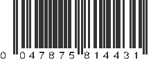 UPC 047875814431