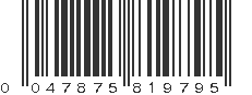 UPC 047875819795