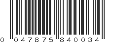 UPC 047875840034