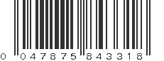 UPC 047875843318