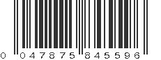 UPC 047875845596