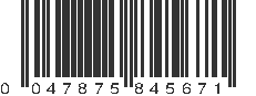 UPC 047875845671