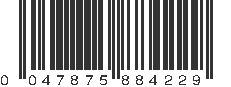 UPC 047875884229