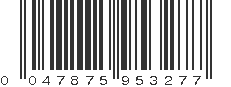 UPC 047875953277