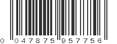 UPC 047875957756