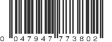 UPC 047947773802