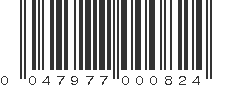 UPC 047977000824