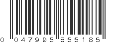 UPC 047995855185