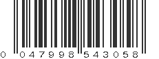 UPC 047998543058