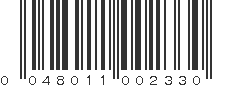 UPC 048011002330