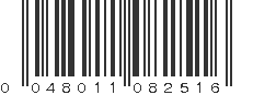 UPC 048011082516