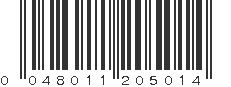 UPC 048011205014