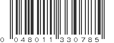 UPC 048011330785