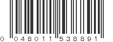 UPC 048011538891