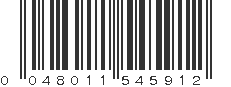 UPC 048011545912