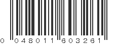 UPC 048011603261