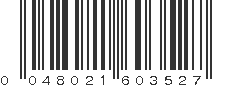 UPC 048021603527