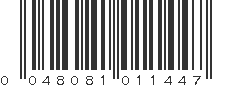 UPC 048081011447