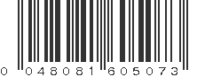 UPC 048081605073