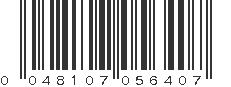 UPC 048107056407